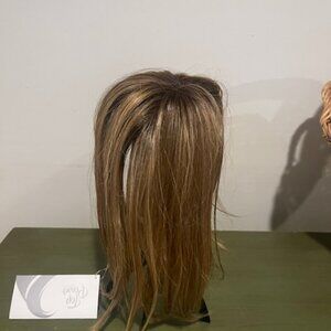 Lace Front Hair Topper Hand Tied